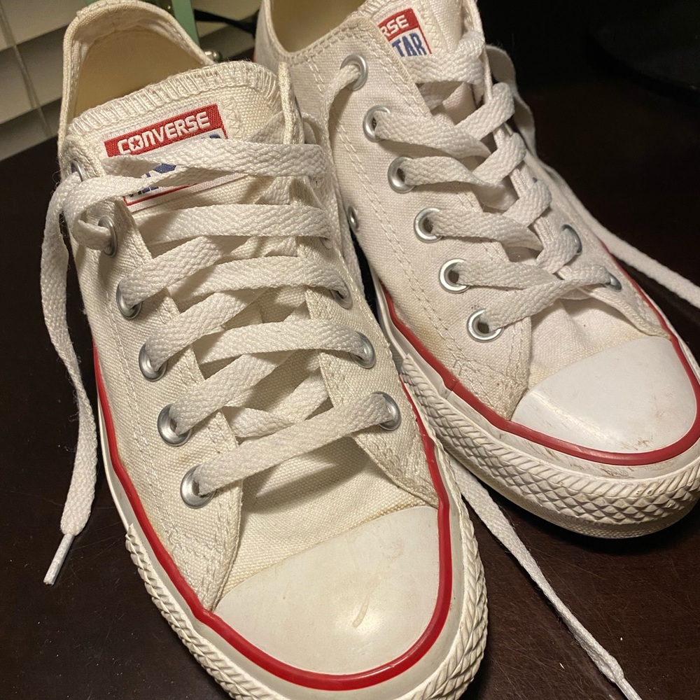 Classic white converse